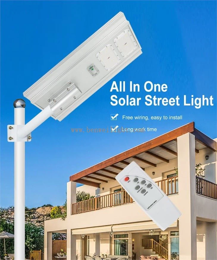 solar powered street lamp