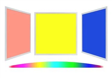 Commerciële elektrische led kleur veranderende flat panel