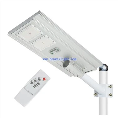 Geïntegreerde LED-straatverlichting op zonne-energie 80w