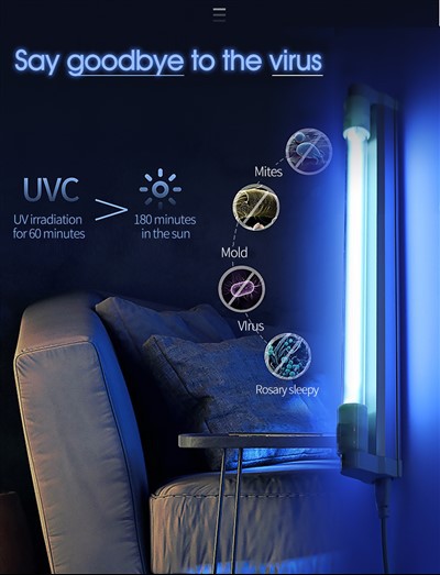 UVC LED-desinfectielamp Dood huisstofmijt