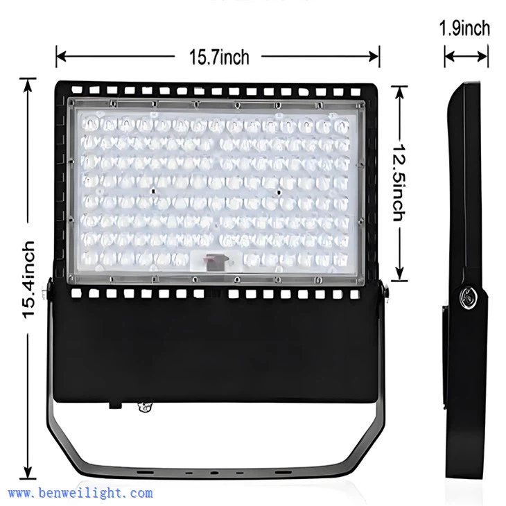 50-500W LED-schijnwerper buiten met reflector