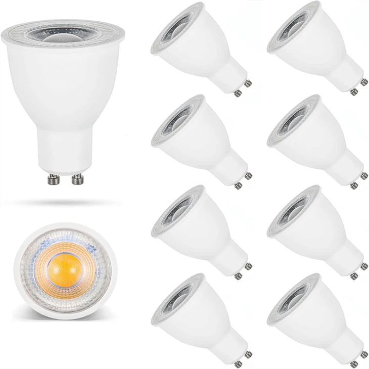 6,5 W True-Licht LED 3-Step-DIM GU10 40 graad CRI98 5500K 650lm Vollspektrum Tageslicht