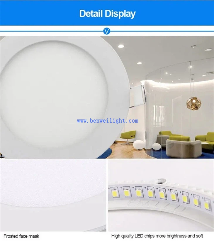 Recessed Dimmable LED Panel Downlights 1