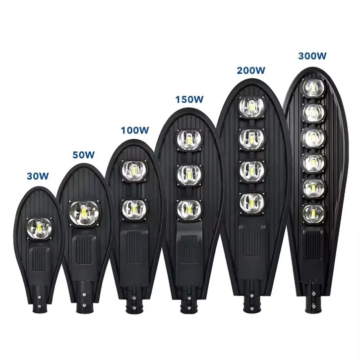 Slanke COB led-straatverlichting met hoge helderheid