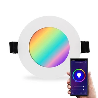 12V/24V DC-ingang RGBW LED-downlight