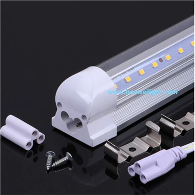 85-265 V T5 geïntegreerde LED-buis, lichtheldere afdekking