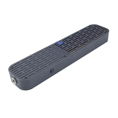 Houten schoenenkastrek met 9 niveaus en LED-verlichting