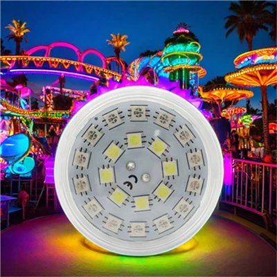 E14 Auto-Kleuren-LED-lamp DC24V 4,2 W - Reuzenrad- en attractieverlichting