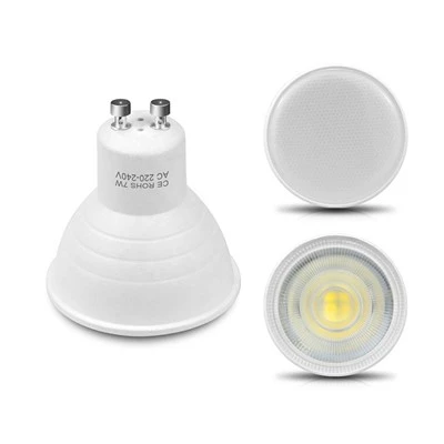PC+aluminium behuizing SMD 3W GU10 LED-spot