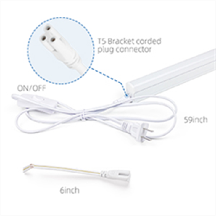 The GR-T5 Linkable LED Tube Light Is Available in 1ft, 2ft, 3ft, 4ft, And 5ft Lengths, Designed For Easy Connection To Meet Various Lighting Needs. high quality